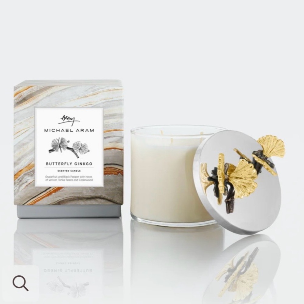 Michael Aram Butterfly Gingo scented candle - Picture 10 of 11